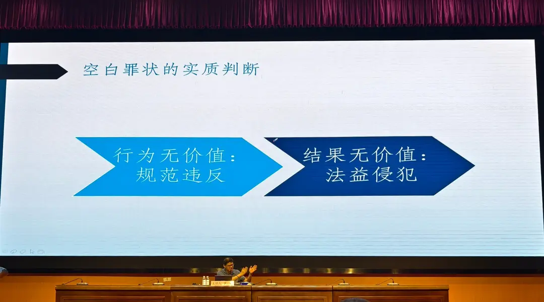 罗翔关于空白罪状的实质判断